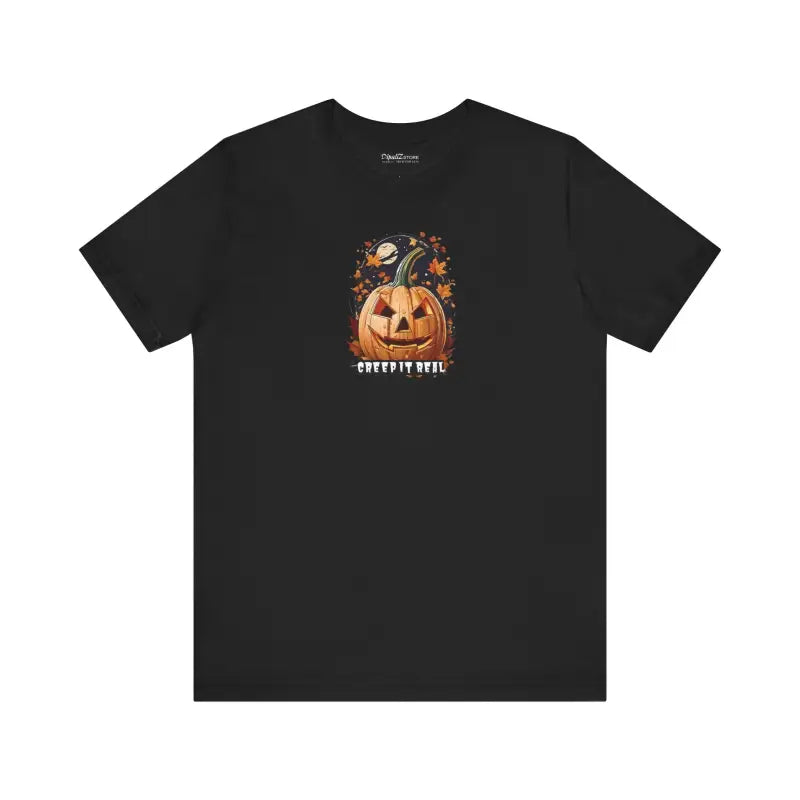 Creep It Real Unisex Jersey Short Sleeve Tee - Halloween - DipaliZ