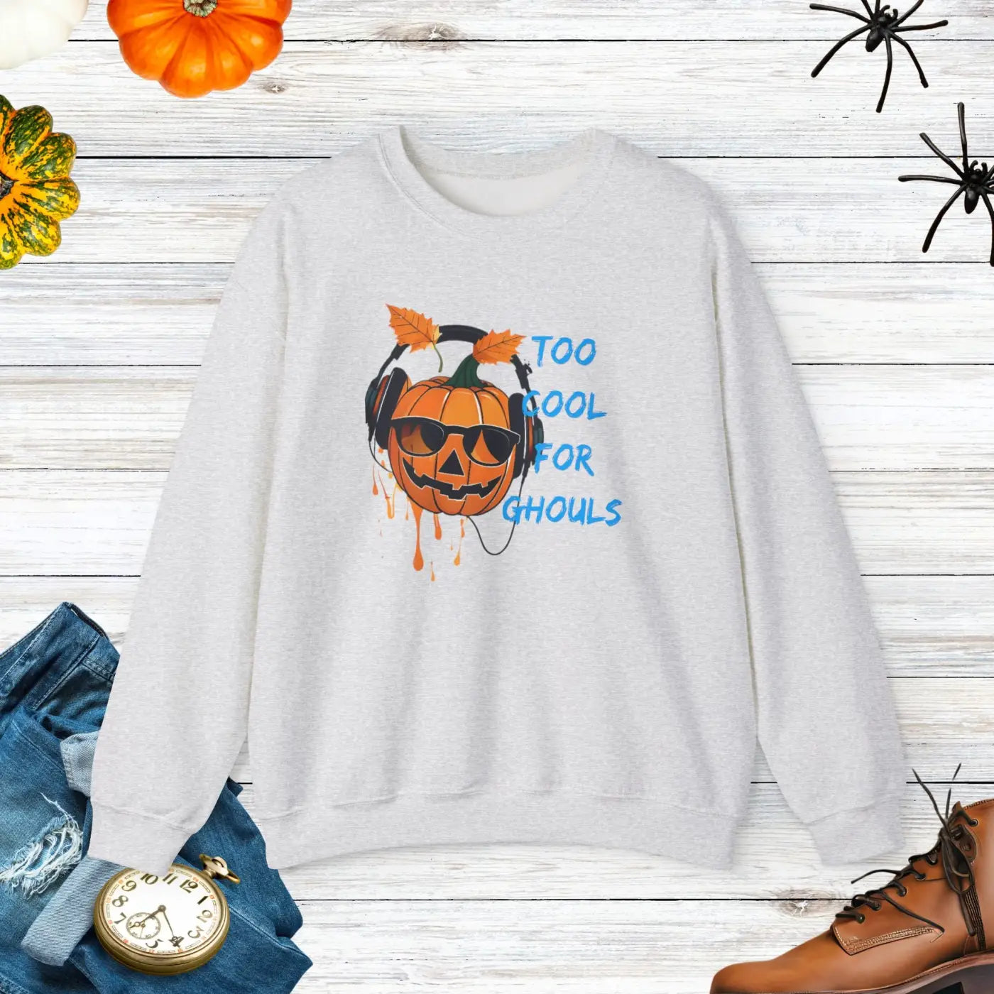 Jack O Lantern Unisex Heavy Blend Crewneck Sweatshirt - DipaliZ