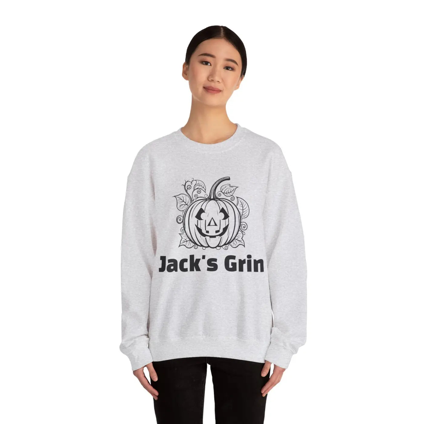 Jack's Grin Unisex Heavy Blend Crewneck Sweatshirt - DipaliZ