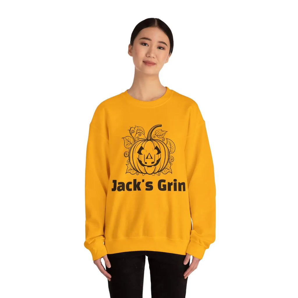 Jack's Grin Unisex Heavy Blend Crewneck Sweatshirt - DipaliZ