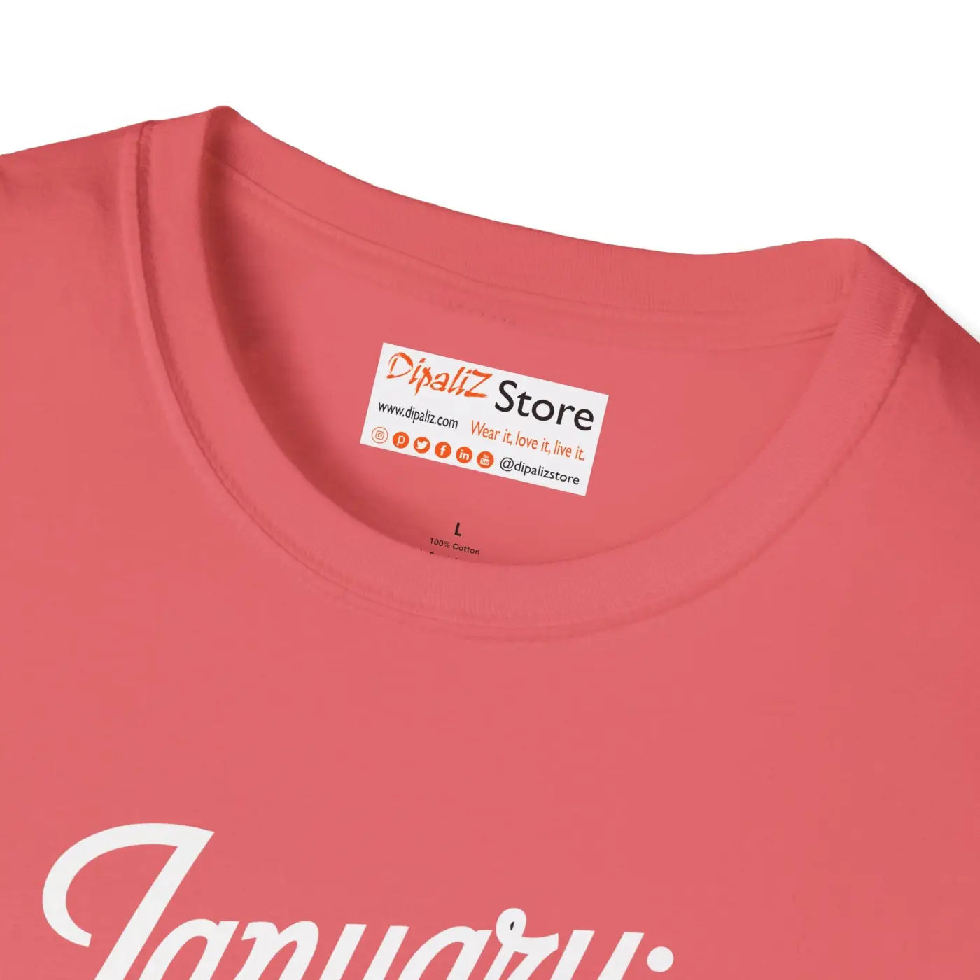 January Resolutions Unisex Softstyle Tee - Comfort Fit - DipaliZ