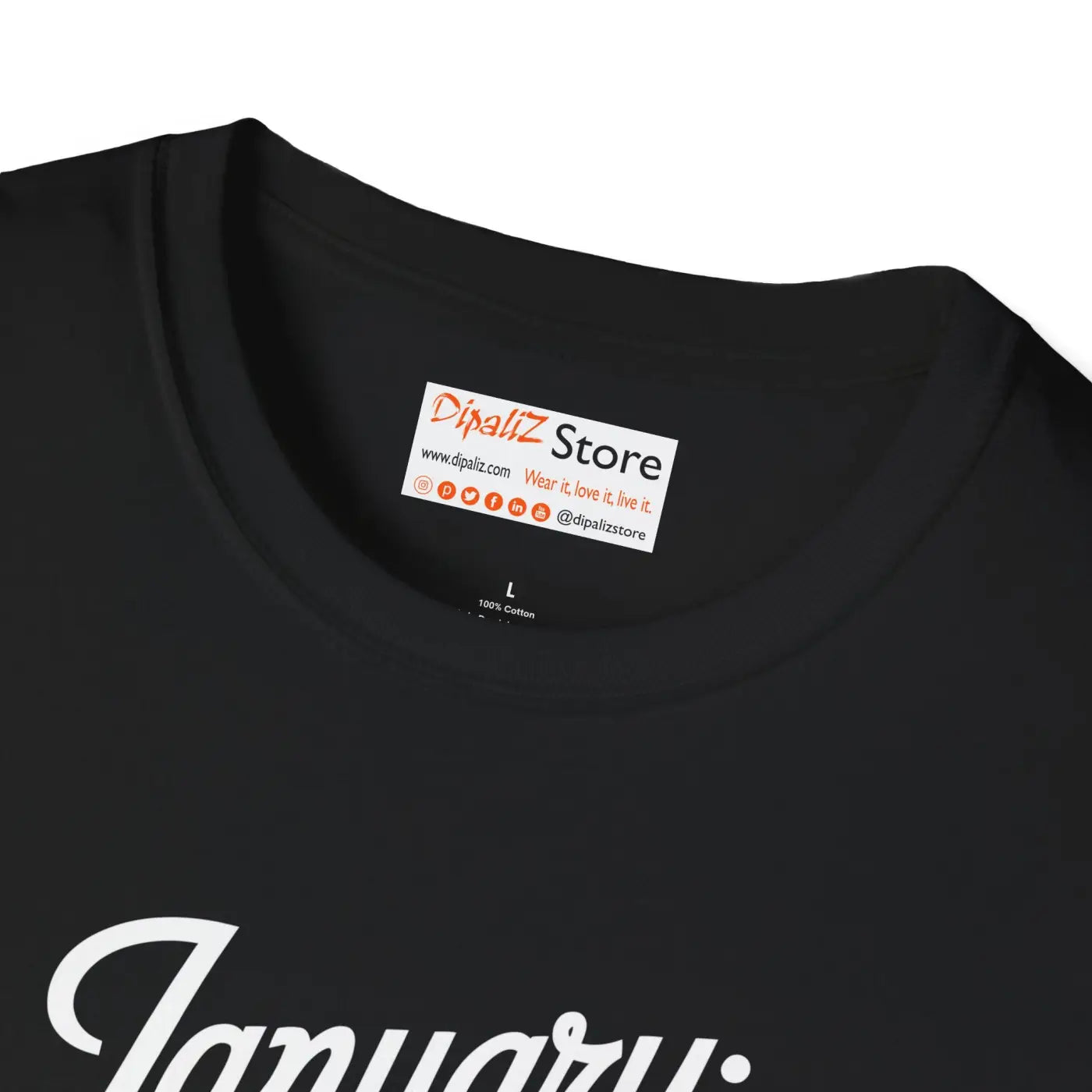 January Resolutions Unisex Softstyle Tee - Comfort Fit - DipaliZ
