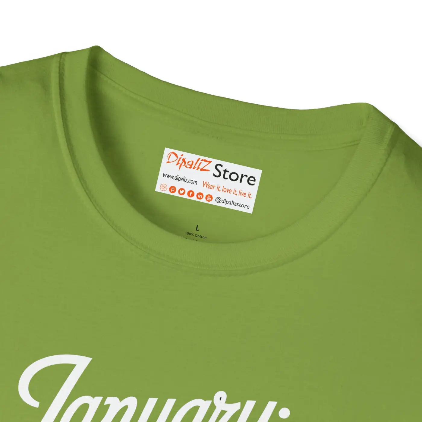 January Resolutions Unisex Softstyle Tee - Comfort Fit - DipaliZ