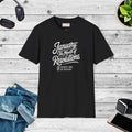 January Resolutions Unisex Softstyle Tee - Comfort Fit - DipaliZ