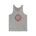 Serenity Unisex Jersey Tank - Meditation Aum Design - DipaliZ