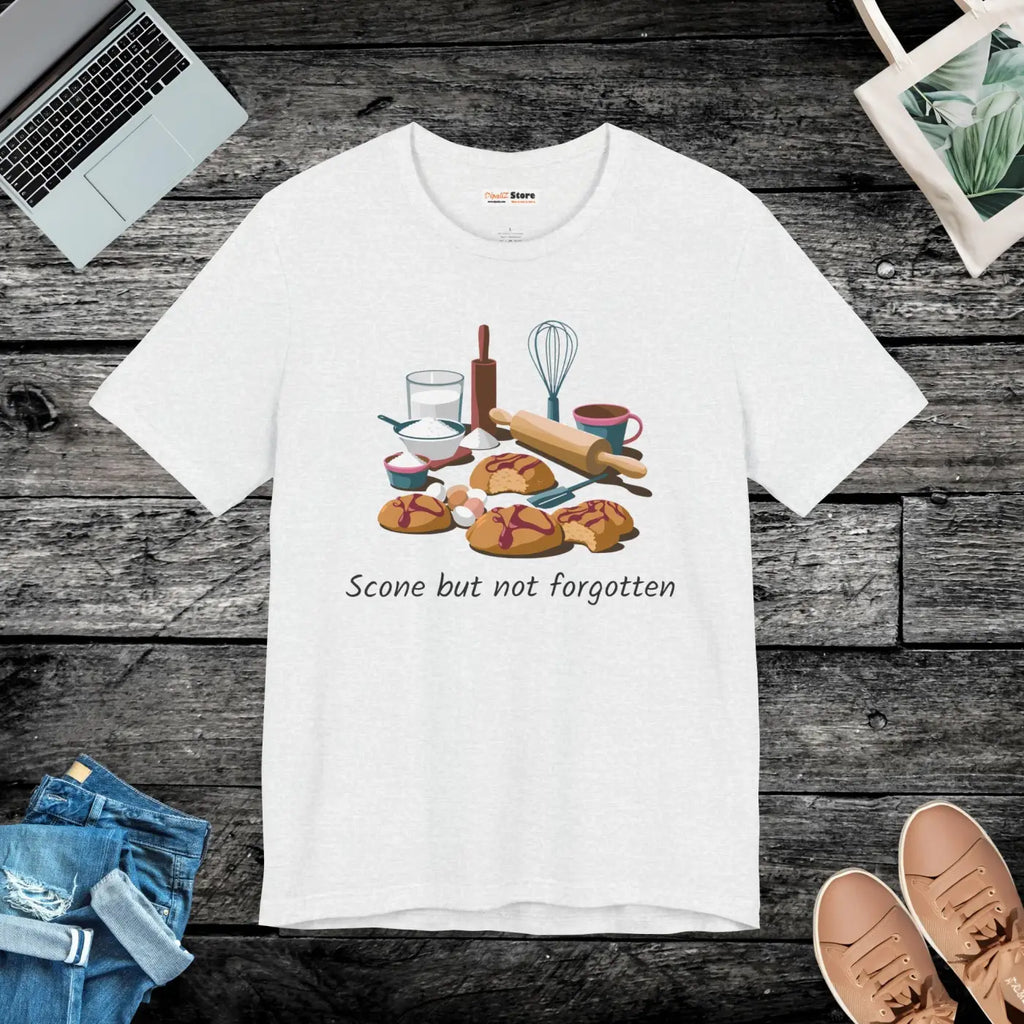 Scone But Not Forgotten Jersey Short Sleeve Tee - DipaliZ