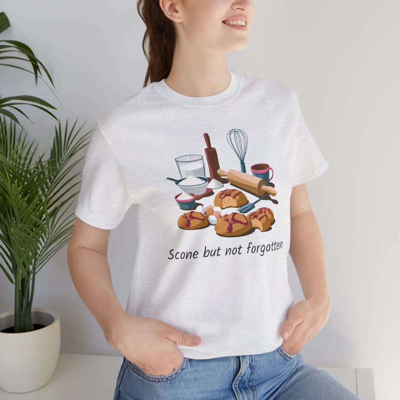 Scone But Not Forgotten Jersey Short Sleeve Tee - DipaliZ