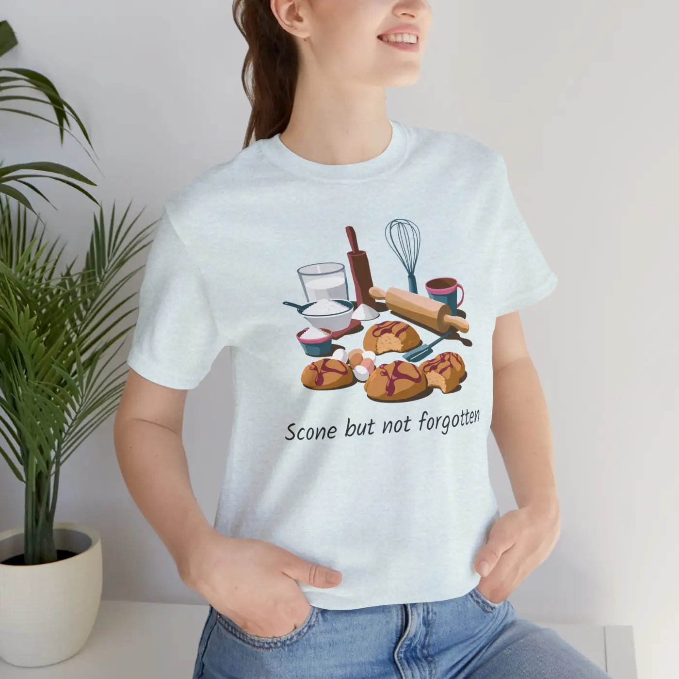 Scone But Not Forgotten Jersey Short Sleeve Tee - DipaliZ