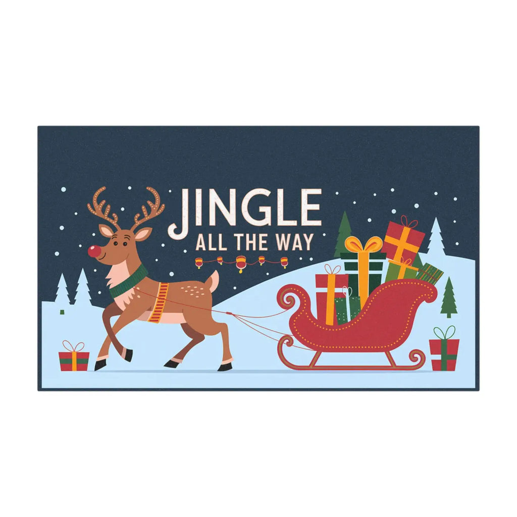 Christmas Car Magnets - Jingle All the Way Holiday Decor - DipaliZ
