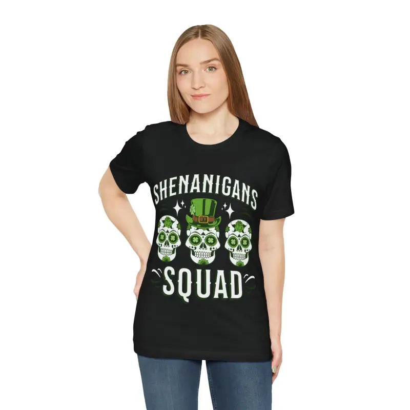 Shenanigans Squad Patricks Day Tee - Bold Street Style - DipaliZ