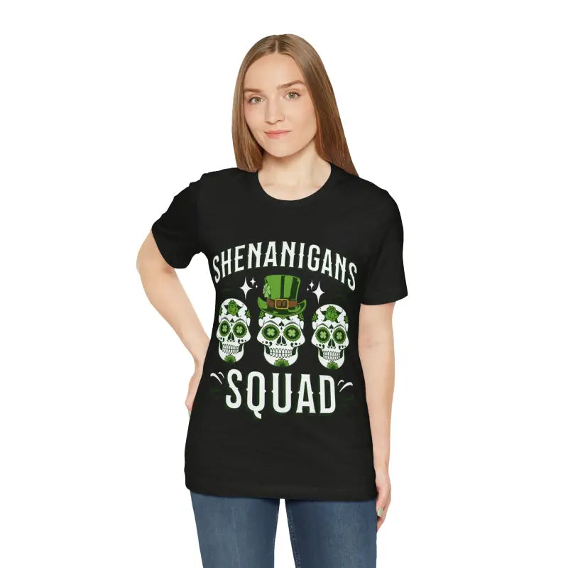 Shenanigans Squad Patricks Day Tee - Bold Street Style - DipaliZ