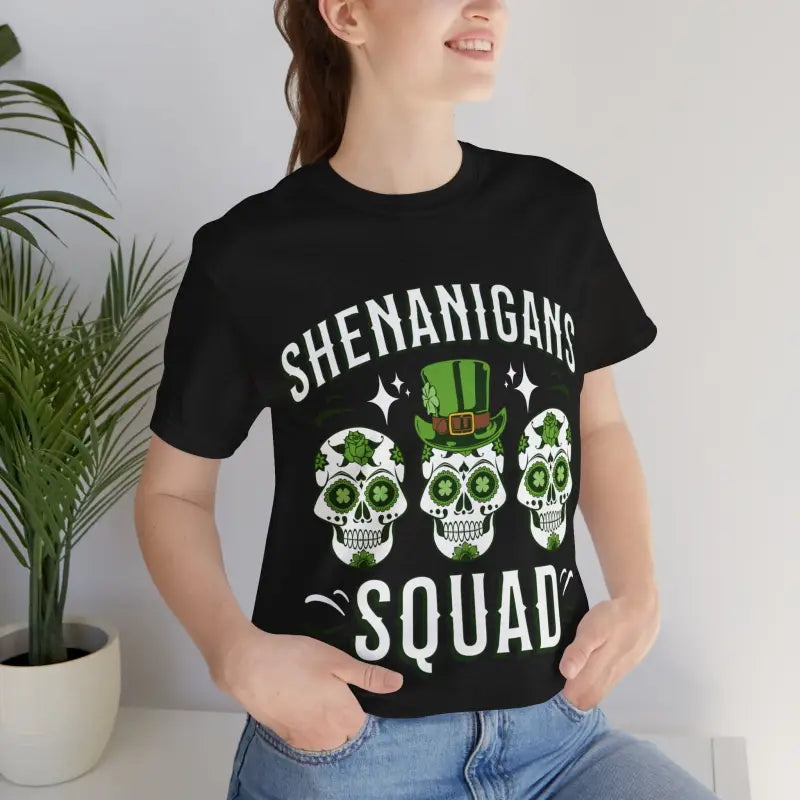 Shenanigans Squad Patricks Day Tee - Bold Street Style - DipaliZ