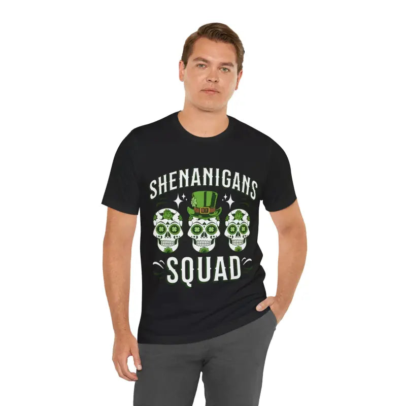 Shenanigans Squad Patricks Day Tee - Bold Street Style - DipaliZ