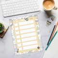 Jungle Animals Daily Planner - Vibrant Notepad for Women - DipaliZ