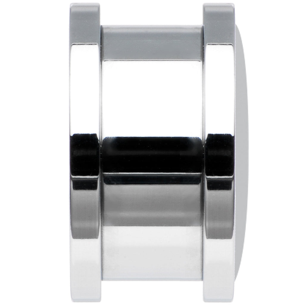 Black White Owl Steel Screw Fit Plug Set 5/8