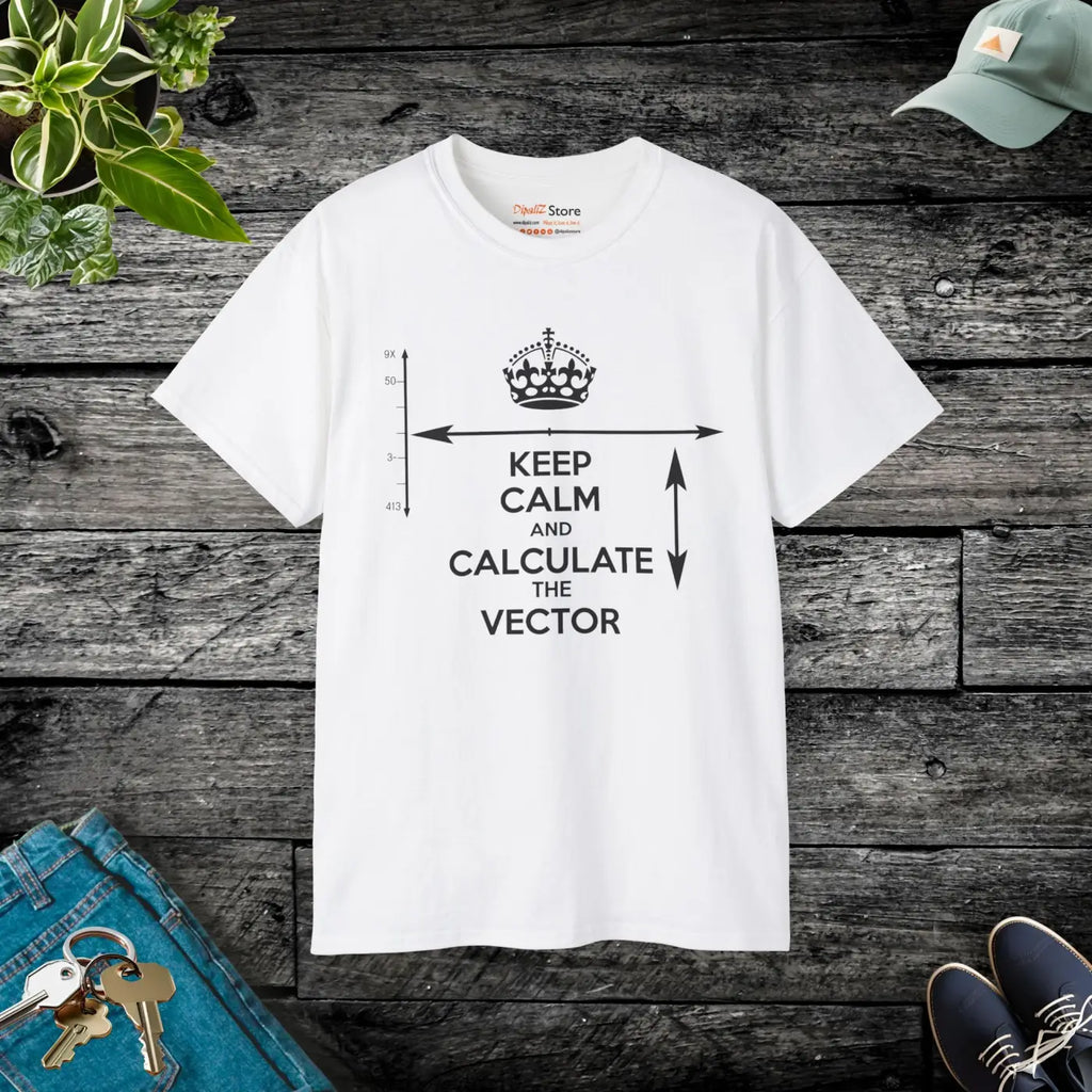 Premium Ultra Cotton Tee - Math Lover Unisex Style - DipaliZ