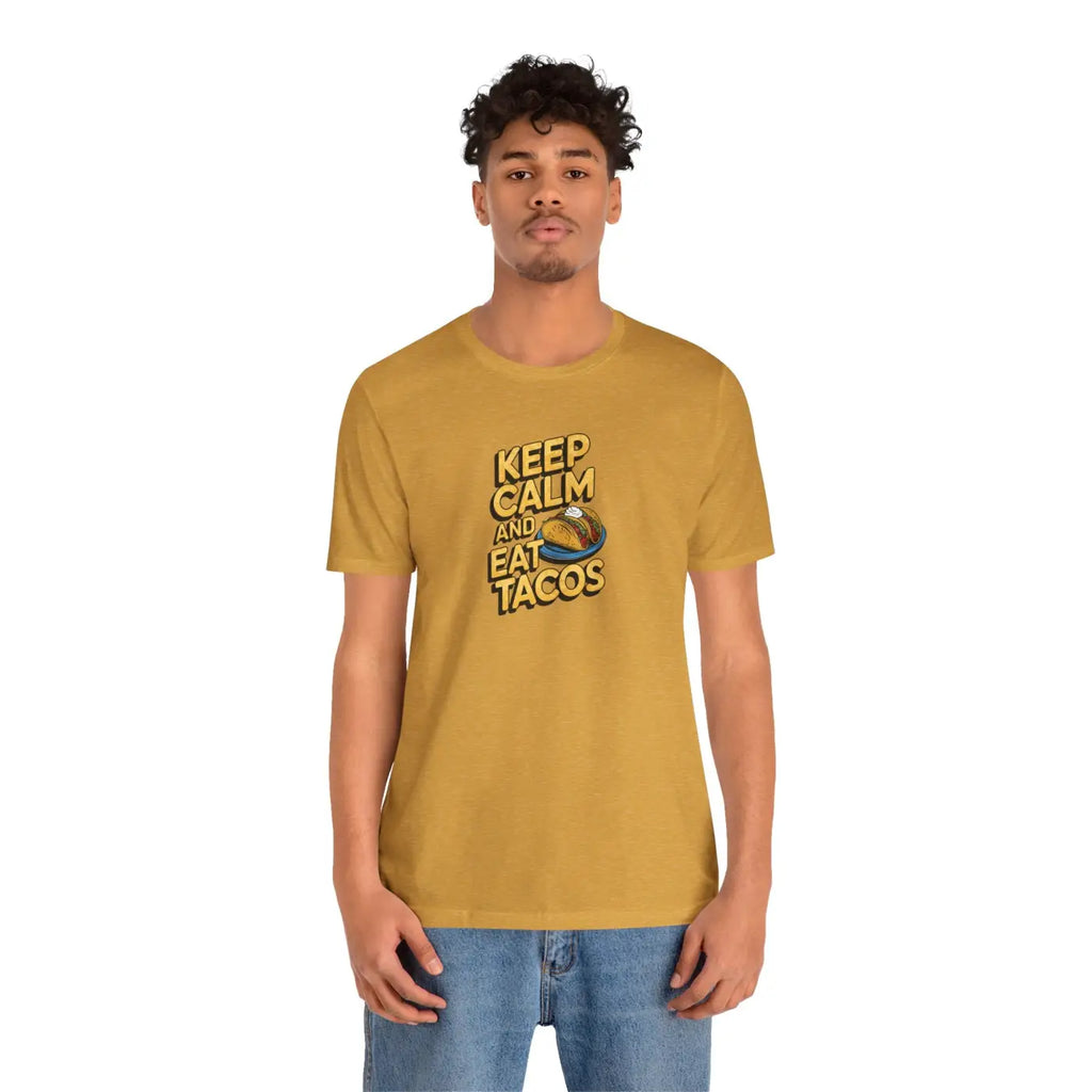 Tacos Unisex Jersey Short Sleeve Tee - Eat Tacos - DipaliZ