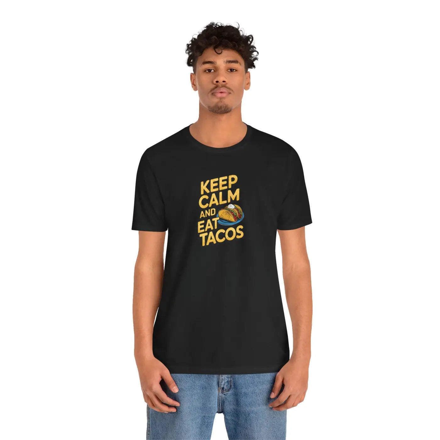 Tacos Unisex Jersey Short Sleeve Tee - Eat Tacos - DipaliZ