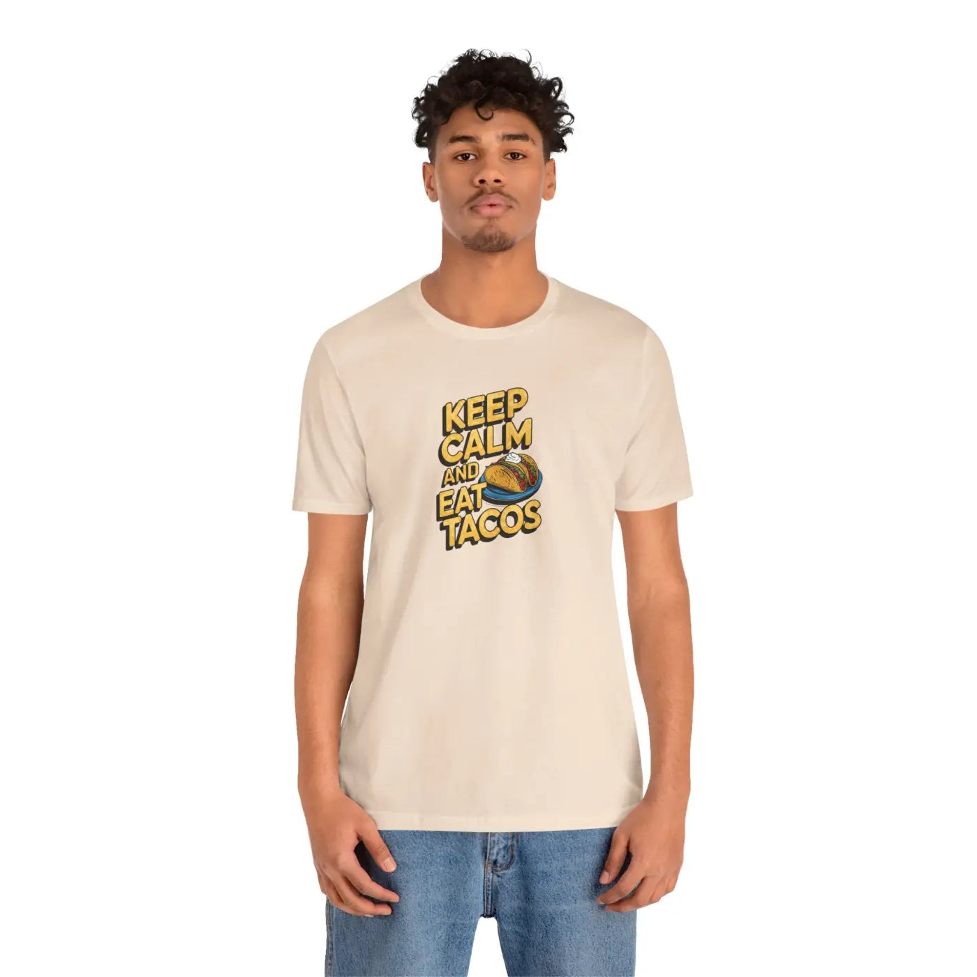 Tacos Unisex Jersey Short Sleeve Tee - Eat Tacos - DipaliZ