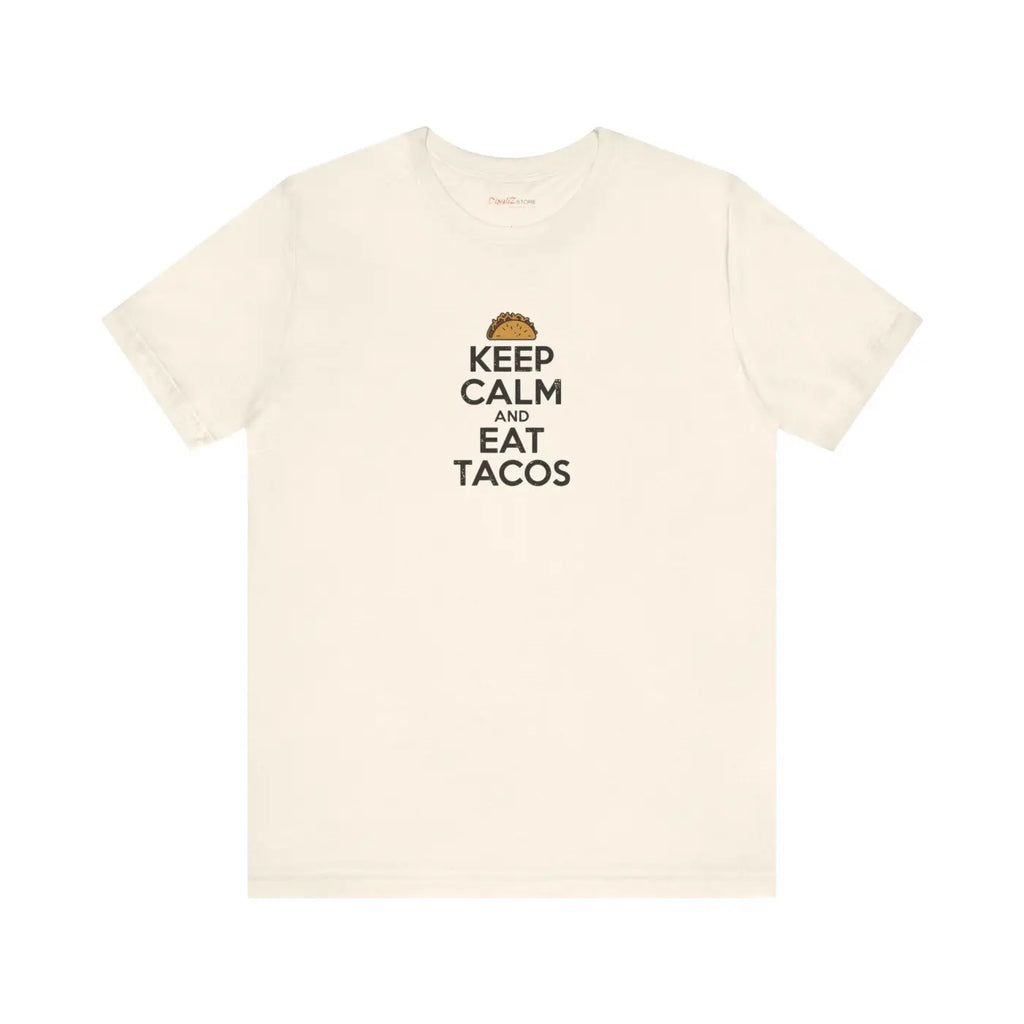 Tacos Unisex Jersey Short Sleeve Tee - Eat Tacos Design - DipaliZ