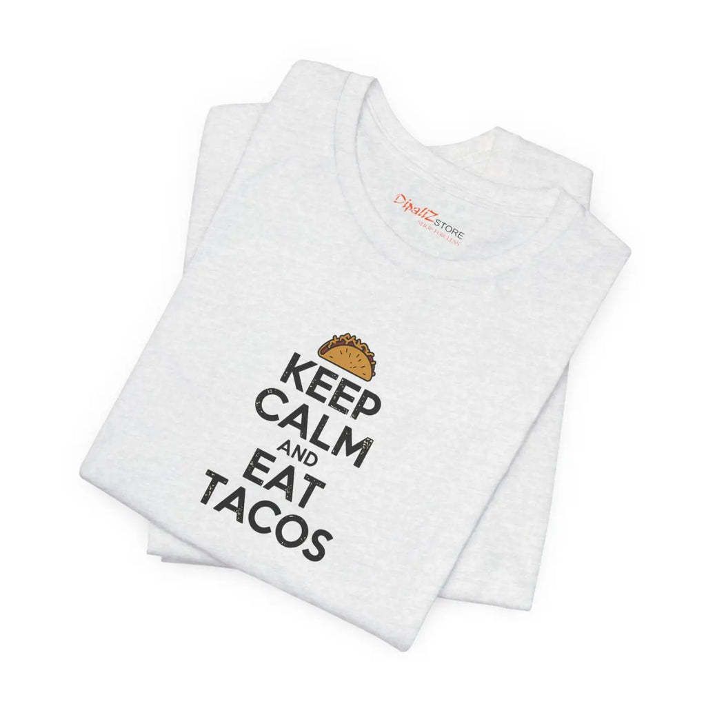 Tacos Unisex Jersey Short Sleeve Tee - Eat Tacos Design - DipaliZ