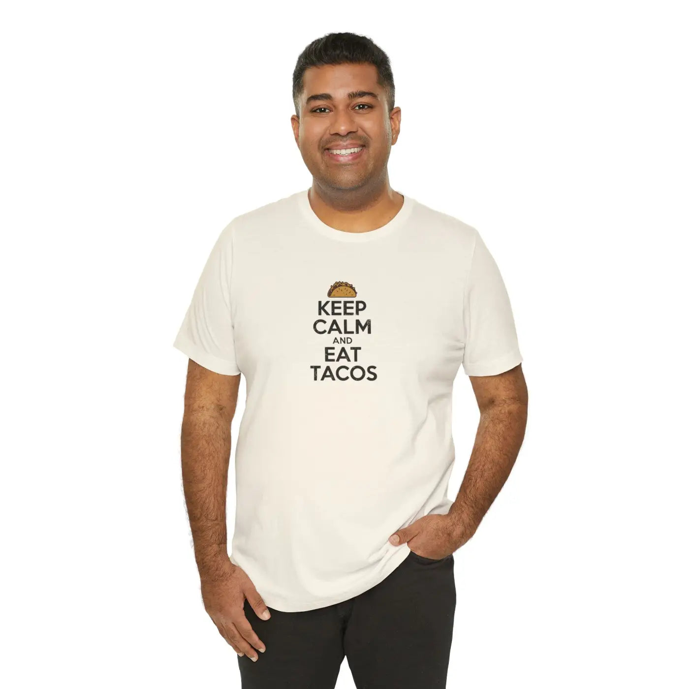 Tacos Unisex Jersey Short Sleeve Tee - Eat Tacos Design - DipaliZ