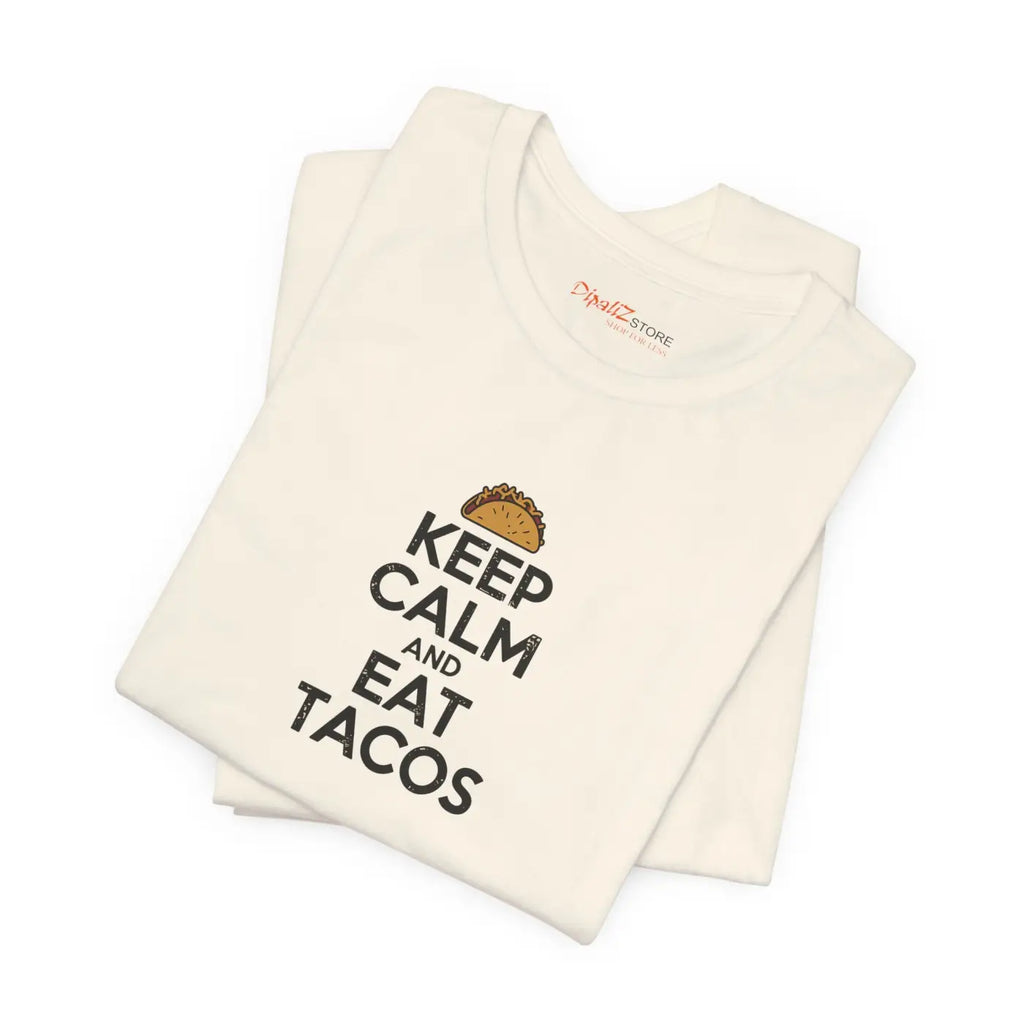 Tacos Unisex Jersey Short Sleeve Tee - Eat Tacos Design - DipaliZ