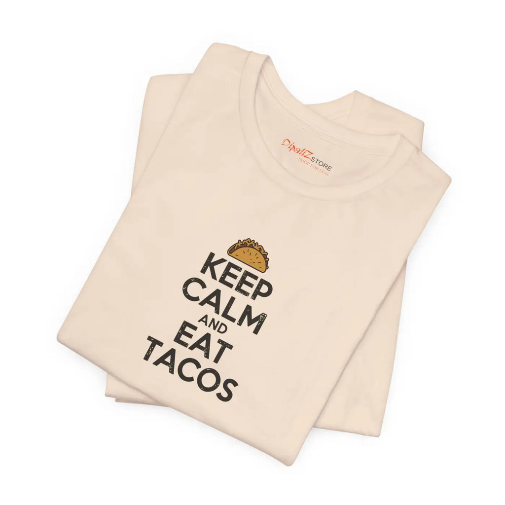 Tacos Unisex Jersey Short Sleeve Tee - Eat Tacos Design - DipaliZ