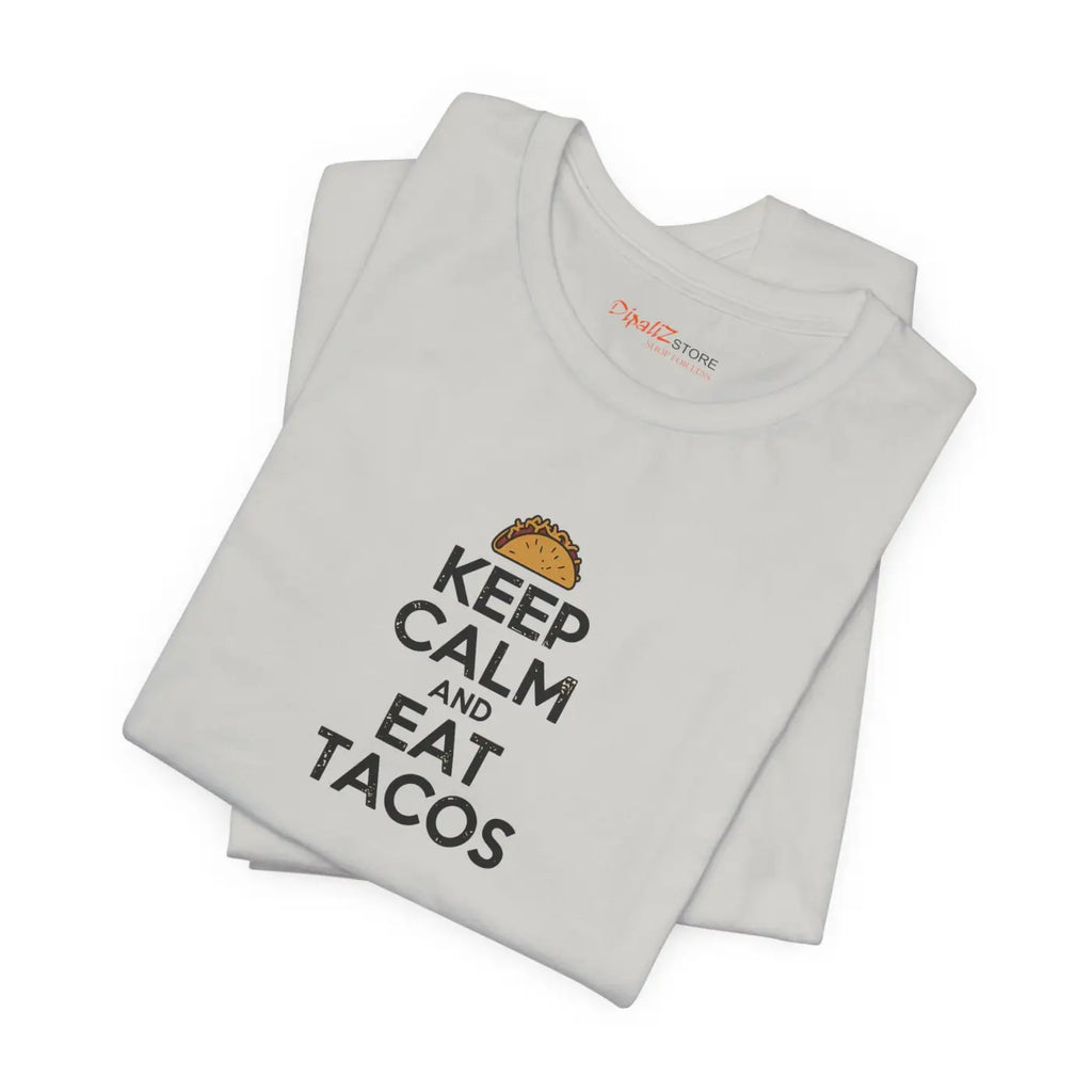 Tacos Unisex Jersey Short Sleeve Tee - Eat Tacos Design - DipaliZ
