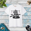 Calm Lawyer Bold Style Tee - High-Quality Ultra Cotton - DipaliZ