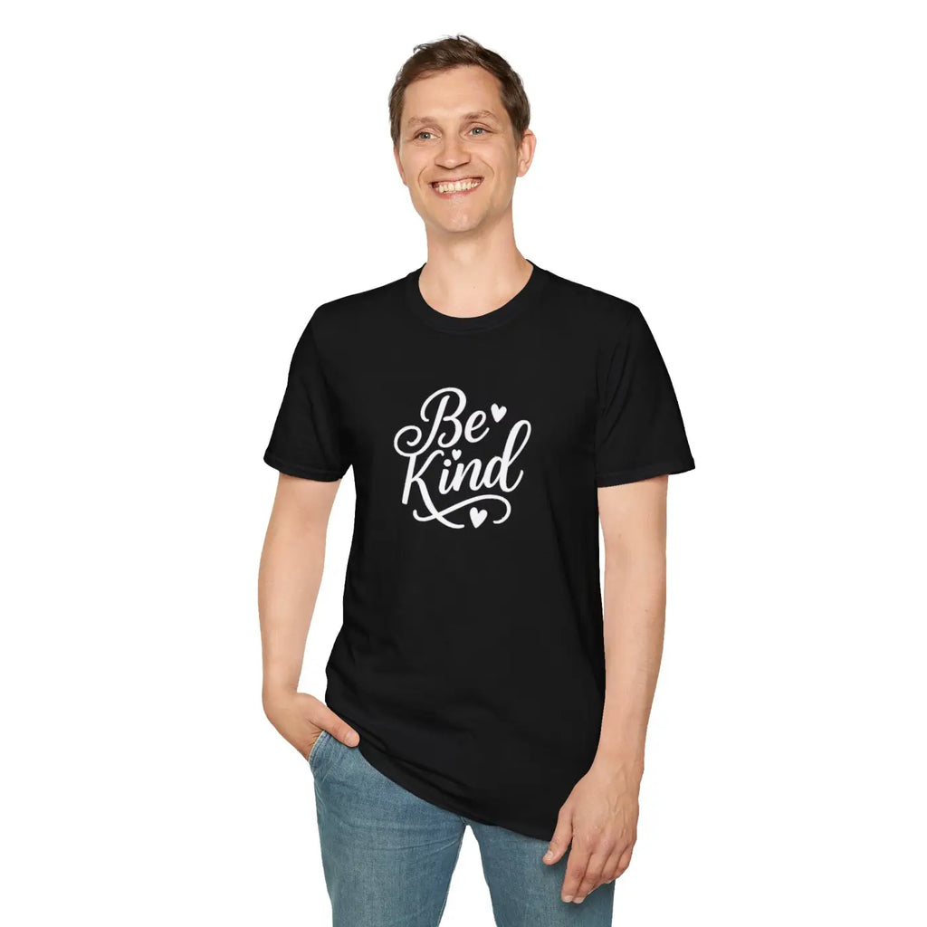 Kind Unisex Softstyle Tee - Spread Positivity Daily - DipaliZ
