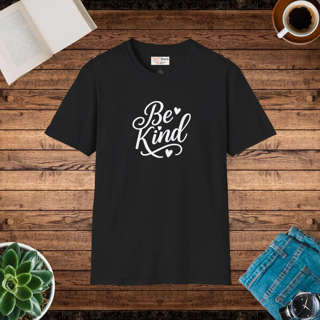 Kind Unisex Softstyle Tee - Spread Positivity Daily - DipaliZ