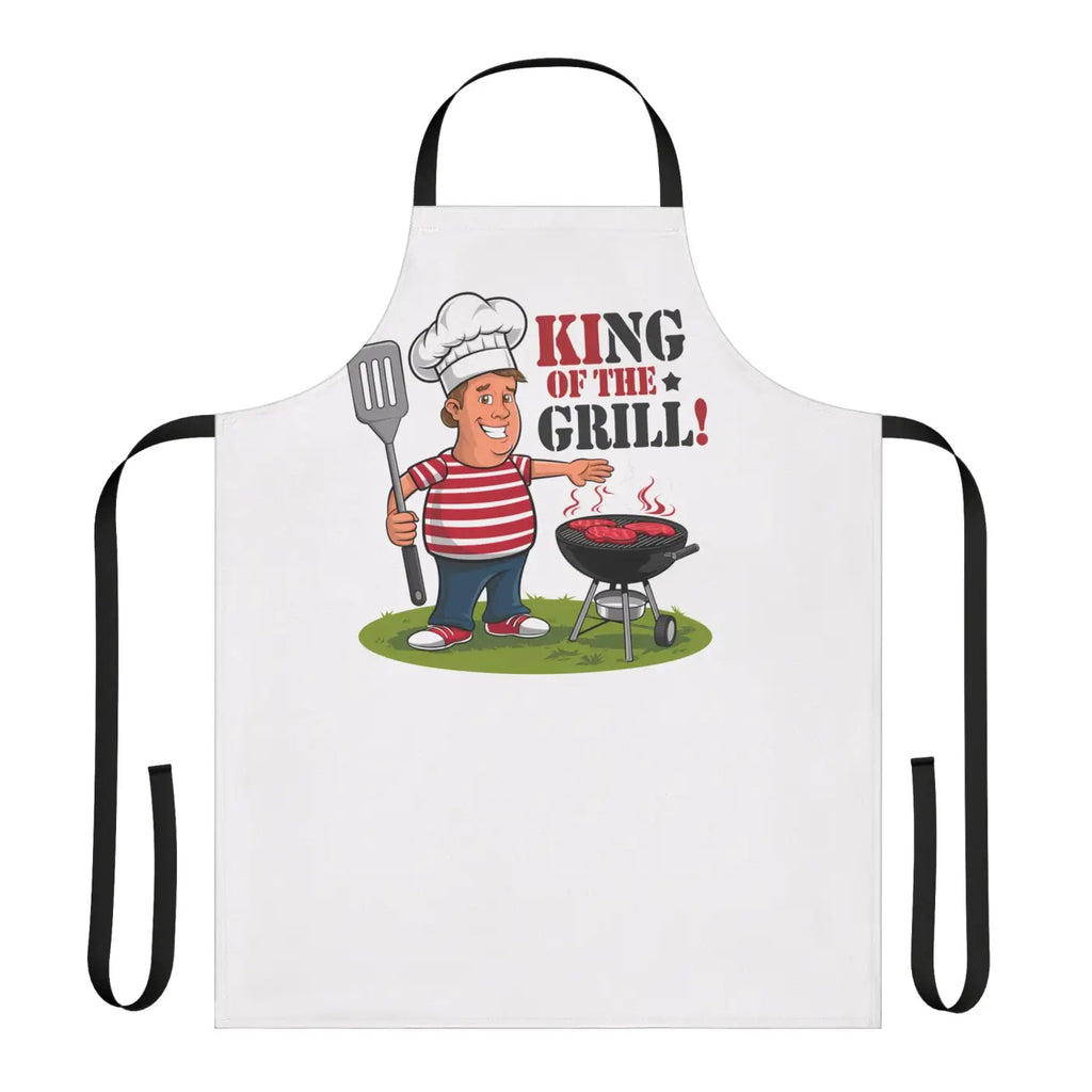 Vibrant Grill Apron - Bold All Over Print Design - DipaliZ