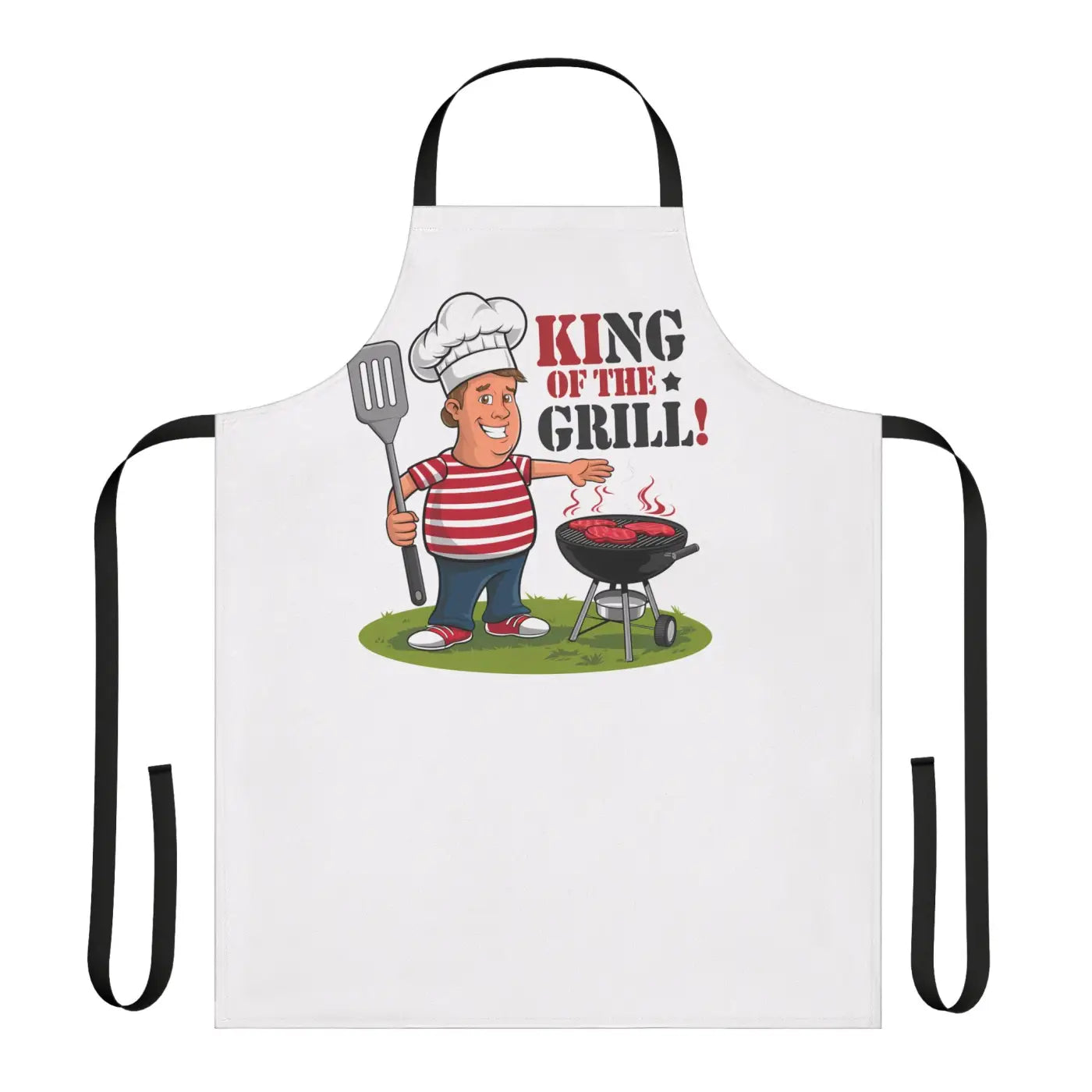 Vibrant Grill Apron - Bold All Over Print Design - DipaliZ