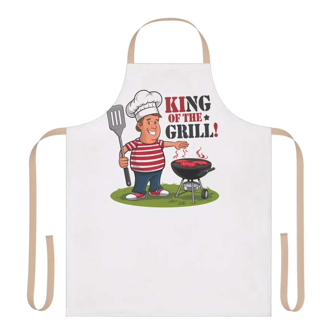 Vibrant Grill Apron - Bold All Over Print Design - DipaliZ