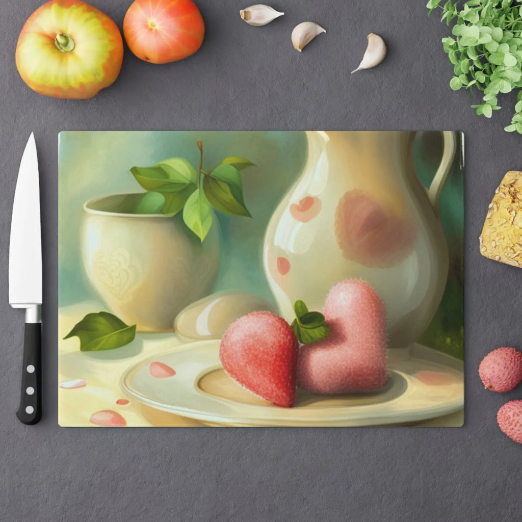 Fruits Cutting Board - Vibrant Kitchen Table Charm - DipaliZ