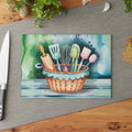 Chic Glass Cutting Board - Tempered Glass Material - DipaliZ