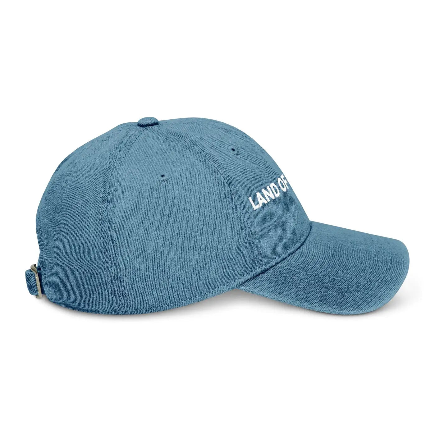 Free Denim Hat - Embroidered Patriotic Casual Style - DipaliZ
