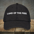 Free Denim Hat - Embroidered Patriotic Casual Style - DipaliZ