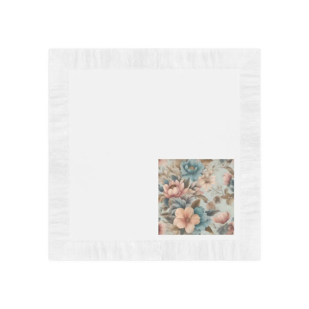 Floral Pattern Paper Napkins - Party Essentials - DipaliZ