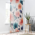 Large Pastel Flowers Curtains - Dreamy Home Decor - DipaliZ