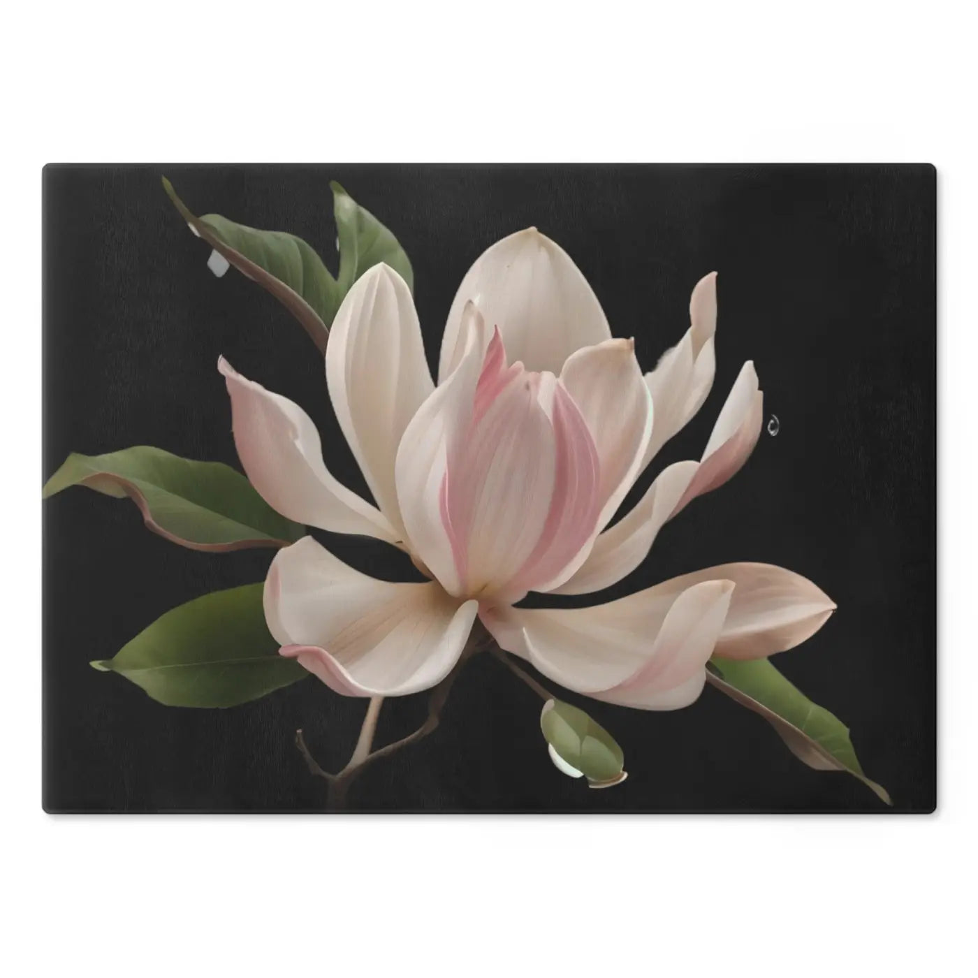 Large Pink Flower Cutting Board - Bold Kitchen Style - DipaliZ