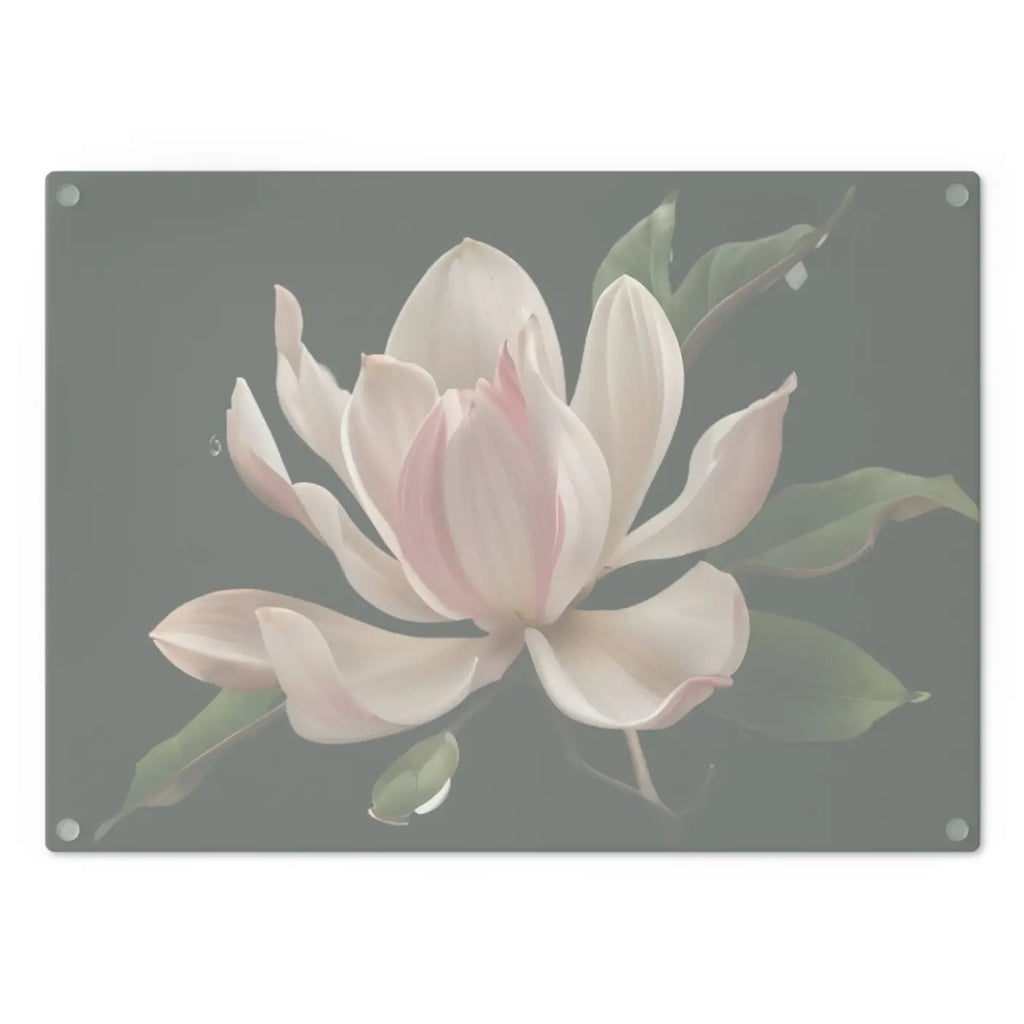 Large Pink Flower Cutting Board - Bold Kitchen Style - DipaliZ