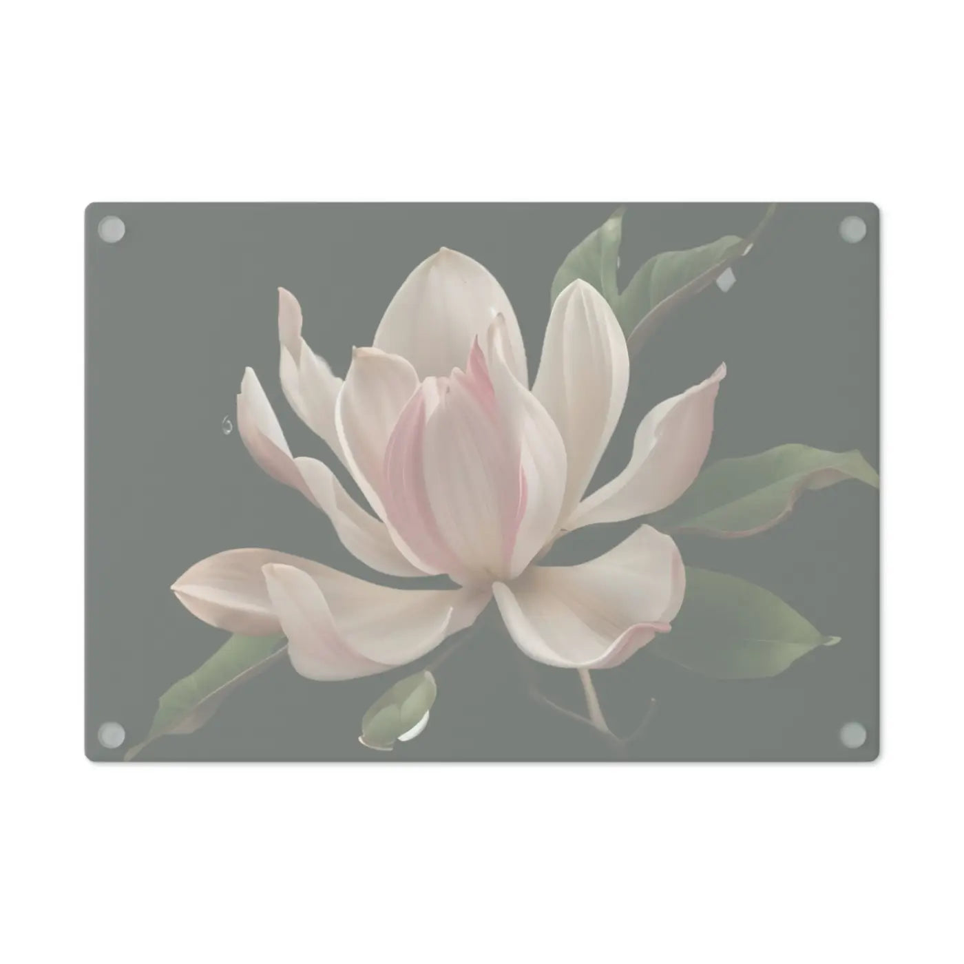 Large Pink Flower Cutting Board - Bold Kitchen Style - DipaliZ