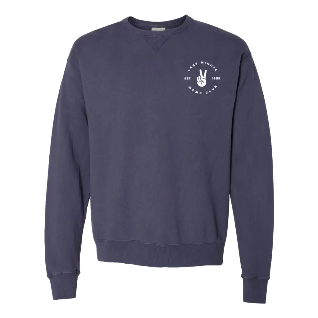 Last Minute Moms Club Printed Sweatshirt