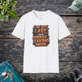 Energy Saving Mode Cotton Tee - I Am Not Lazy Unisex - DipaliZ