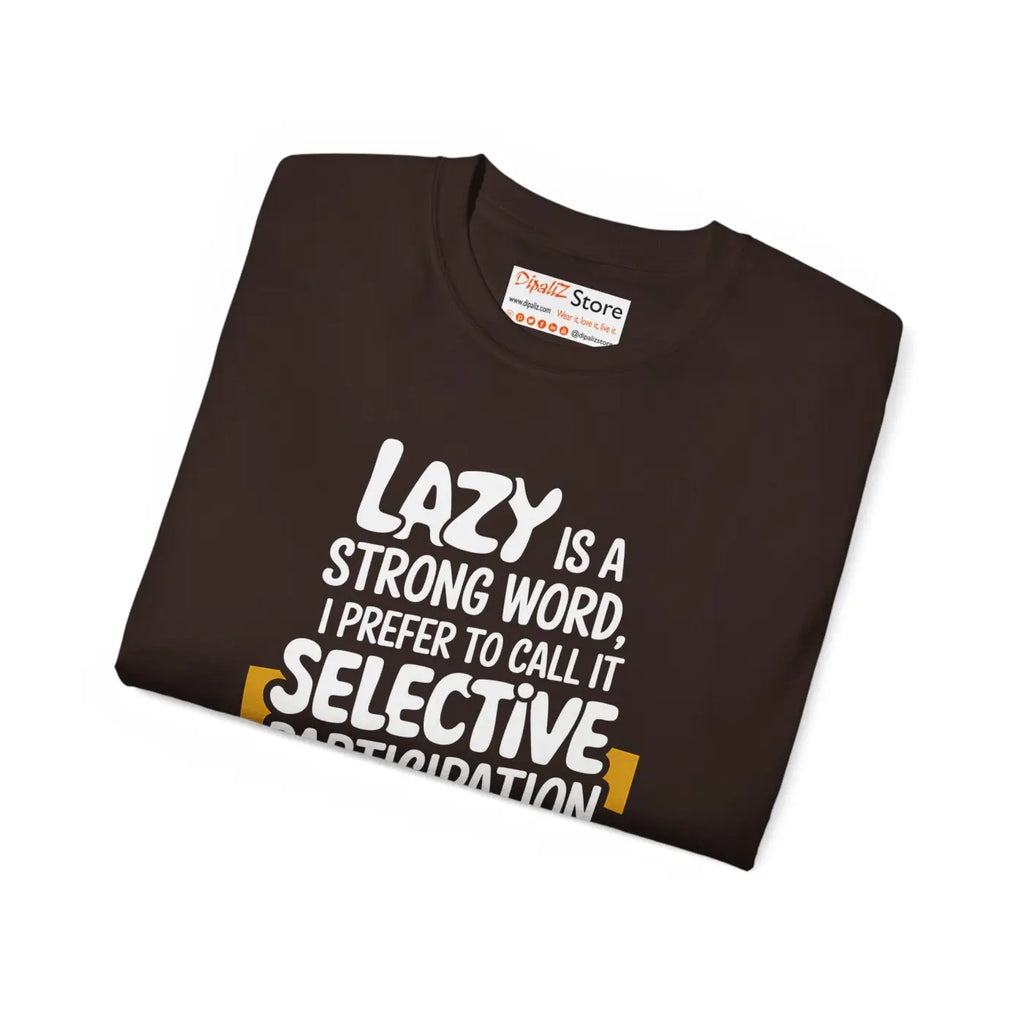 Ultra Cotton Tee Chill Vibes - Effortless Comfort Style - DipaliZ