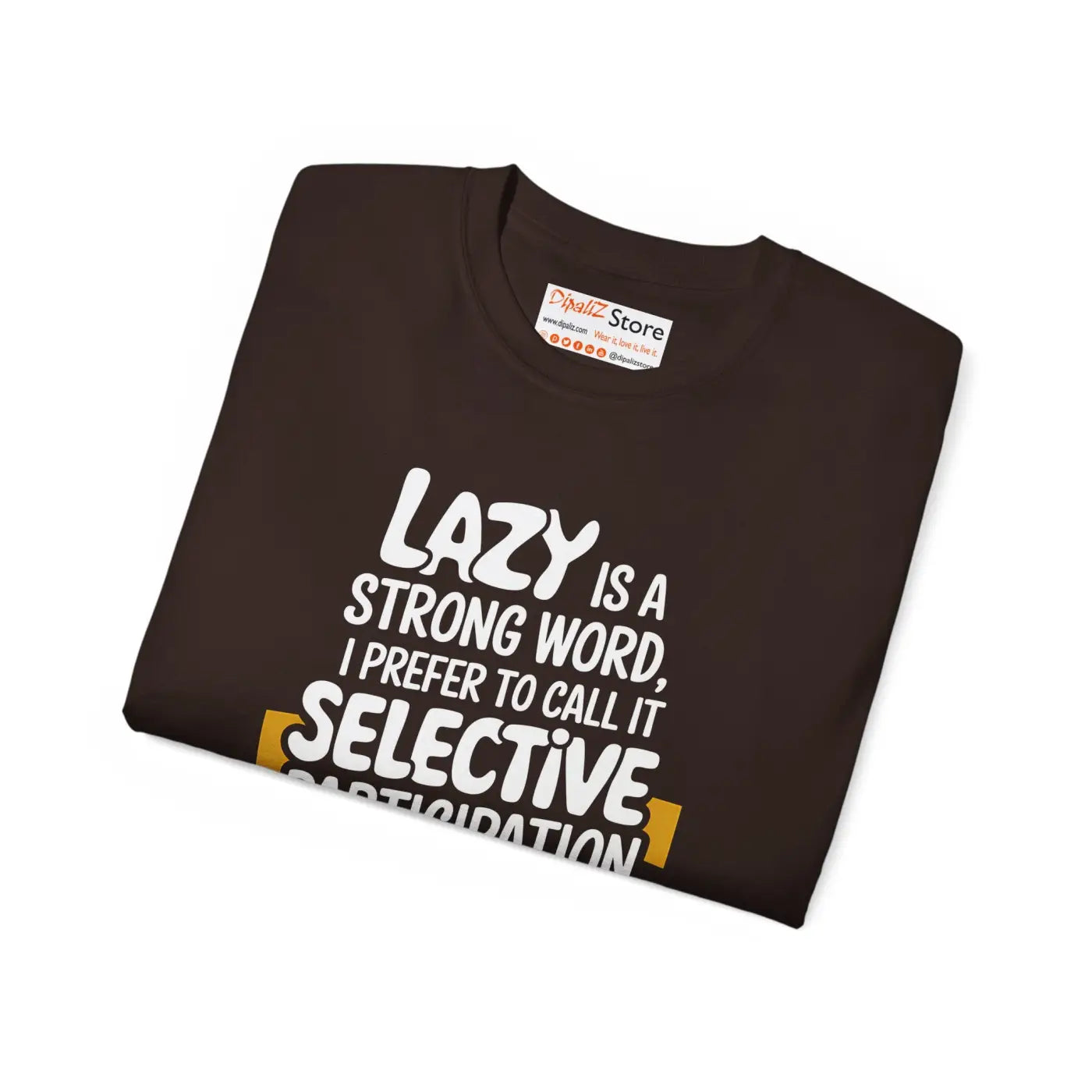 Ultra Cotton Tee Chill Vibes - Effortless Comfort Style - DipaliZ