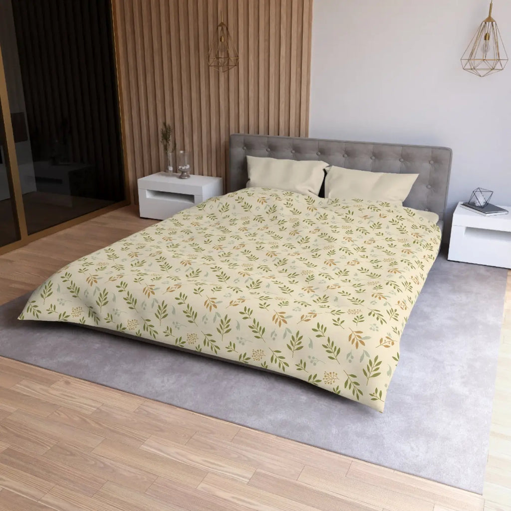 Botanical Microfiber Duvet - Sleep Sanctuary Comfort - DipaliZ