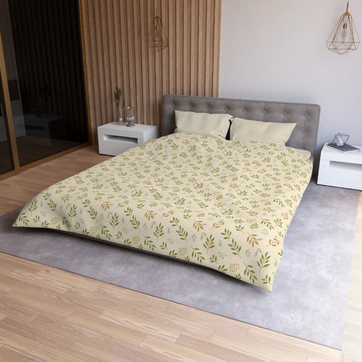 Botanical Microfiber Duvet - Sleep Sanctuary Comfort - DipaliZ
